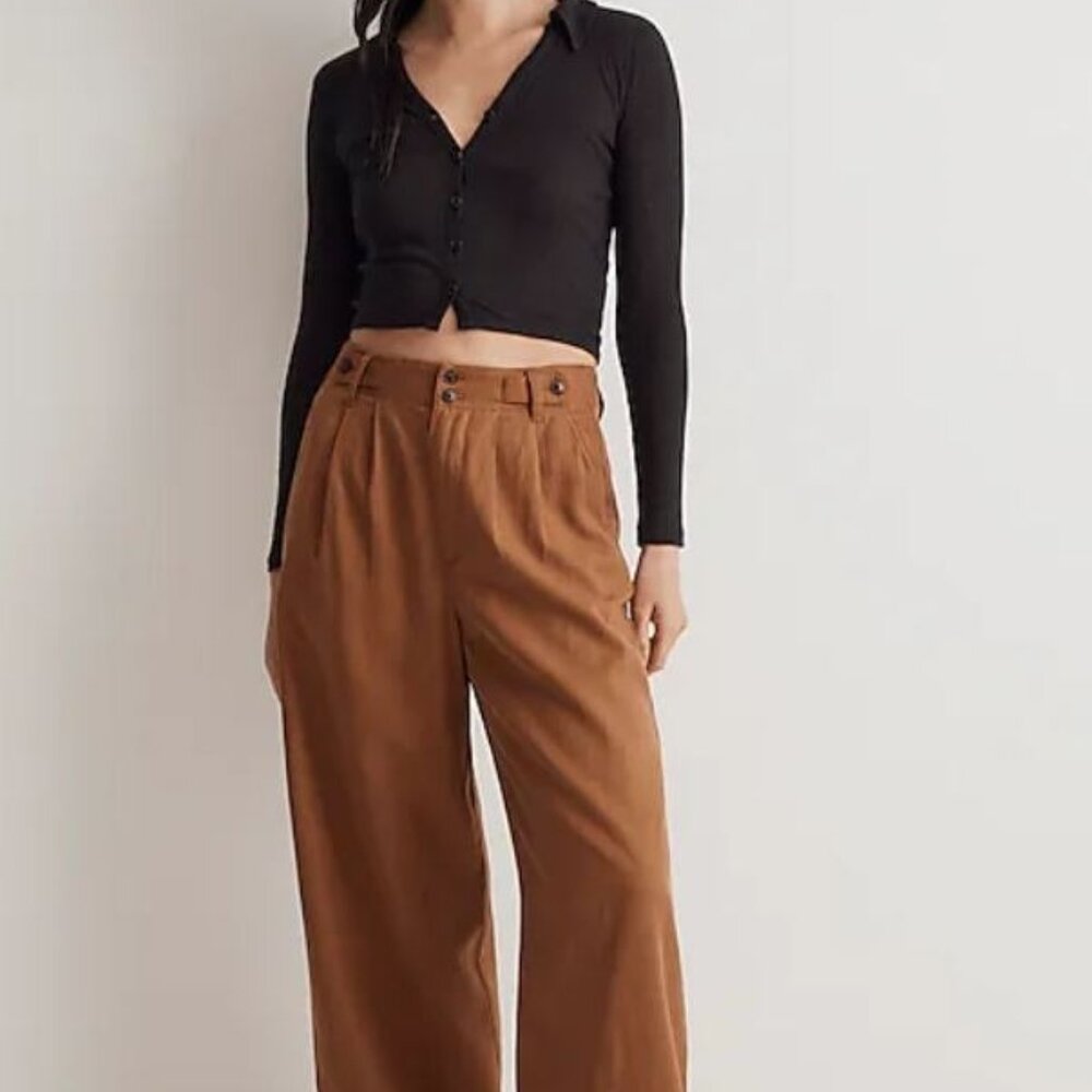 Madewell Harlow Wide Leg Trousers